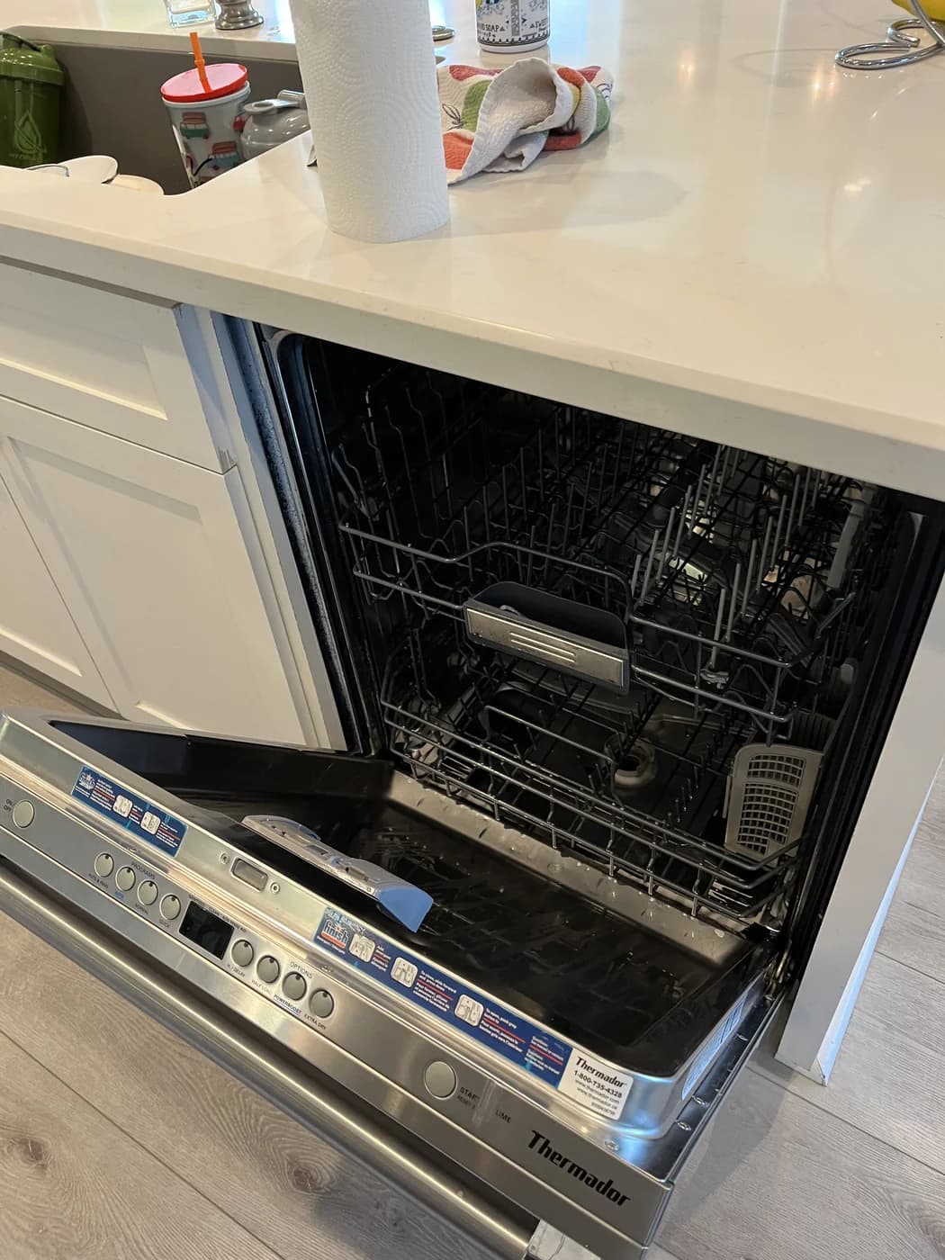 Thermador Sapphire dishwasher serviced by OPUS in San Diego