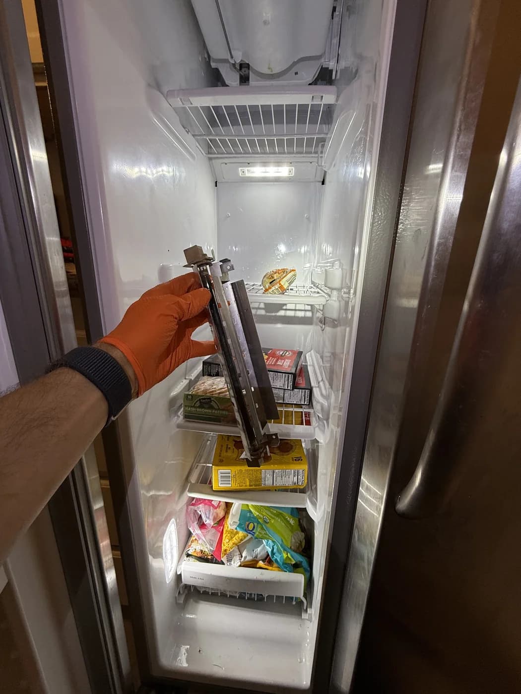 Built-in freezer evaporator service — OPUS service in Poway