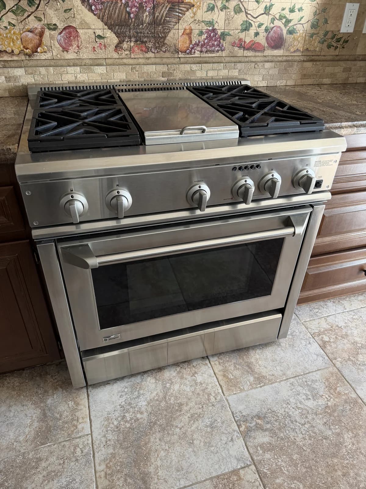 GE Monogram gas range service — OPUS service in Oceanside