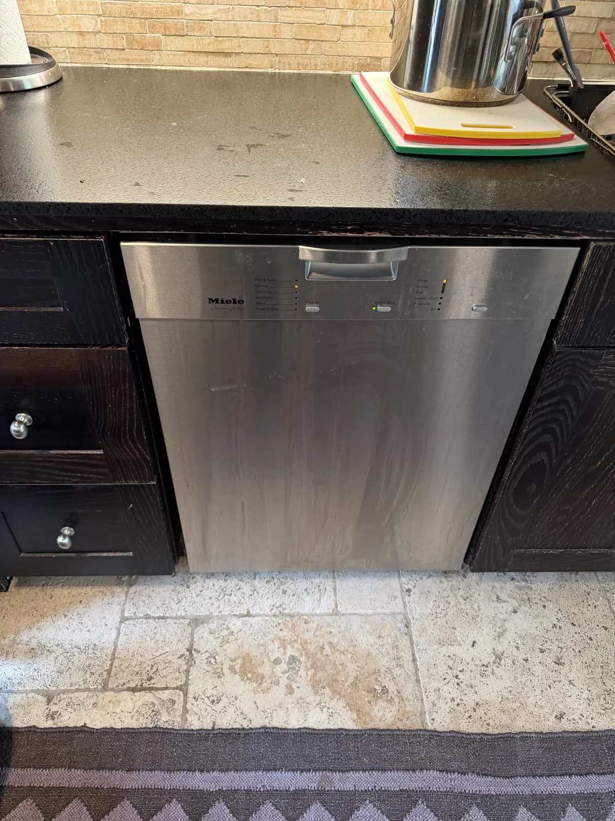 Miele dishwasher service close-up — OPUS service in Oceanside